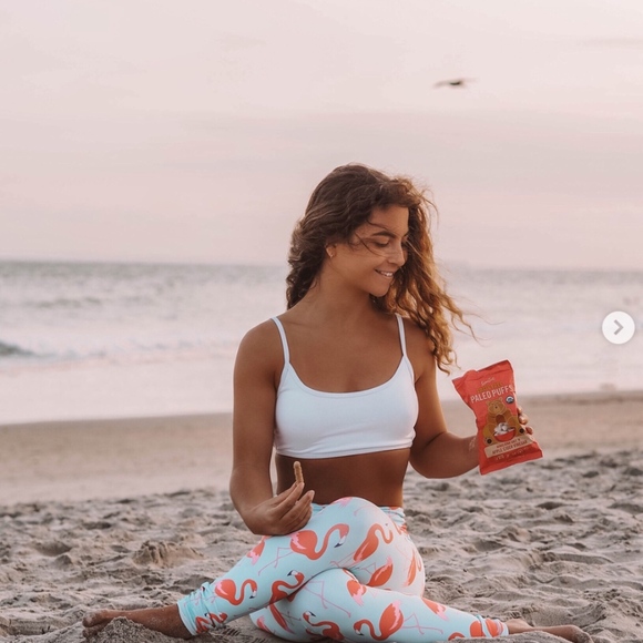 Flexi Lexi Fitness Pants - Flexi Lexi High Waisted Flamingo Leggings, Small